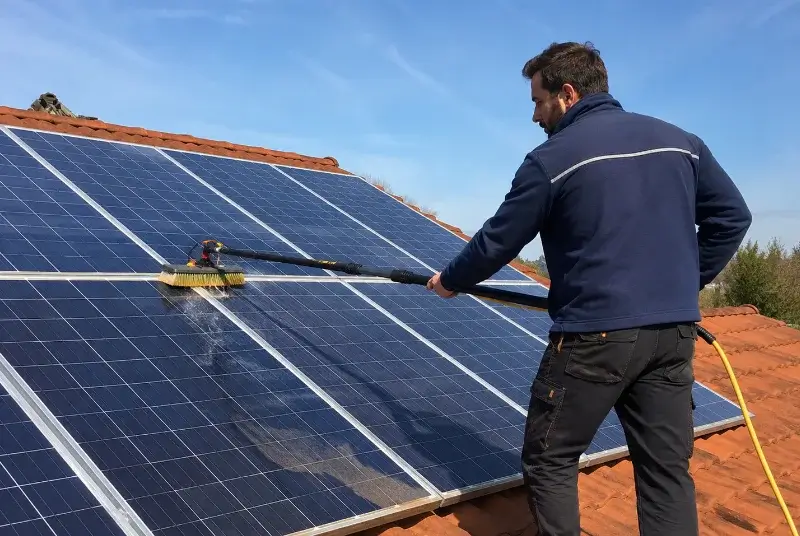 Nettoyage et entretien de panneaux solaires à Faye-sur-Ardin